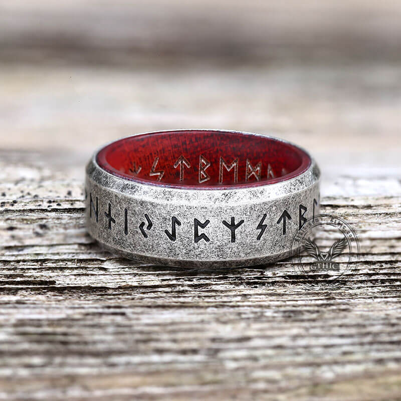 10021-retro-wood-runes-stainless-steel-viking-ring-10.jpg Retro Wood Runes Stainless Steel Viking Ring