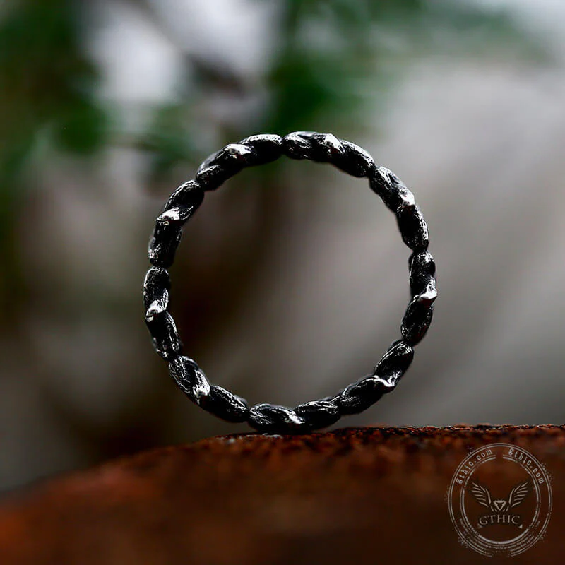 10195-star-of-david-stainless-steel-band-ring-5.webp Star Of David Stainless Steel Band Ring
