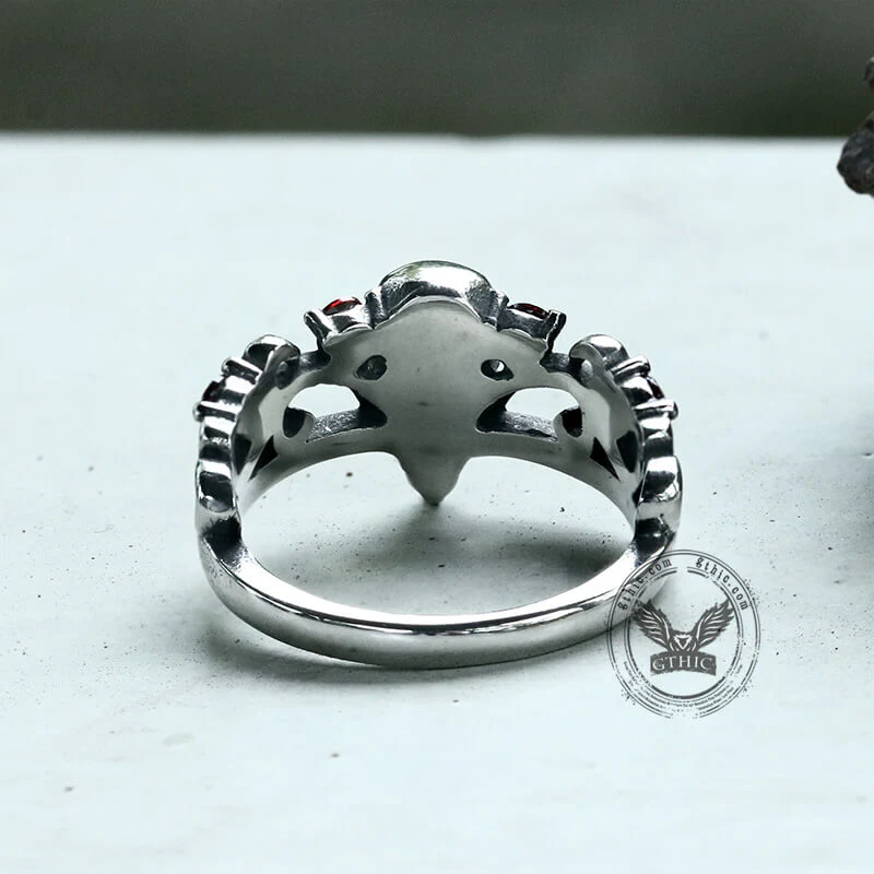 10233-gothic-red-stone-skull-stainless-steel-ring-5.webp Gothic Red Stone Skull Stainless Steel Ring