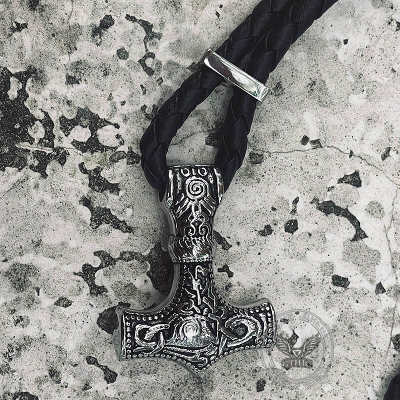 10297-thor-s-hammer-viking-stainless-steel-bracelet-2.jpg Thor's Hammer Viking Stainless Steel Bracelet