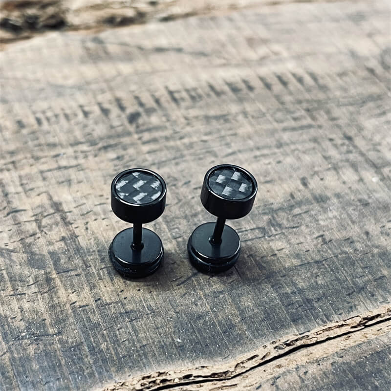 10307-black-minimalist-geometric-stainless-steel-stud-earrings-3.jpg Black Minimalist Geometric Stainless Steel Stud Earrings