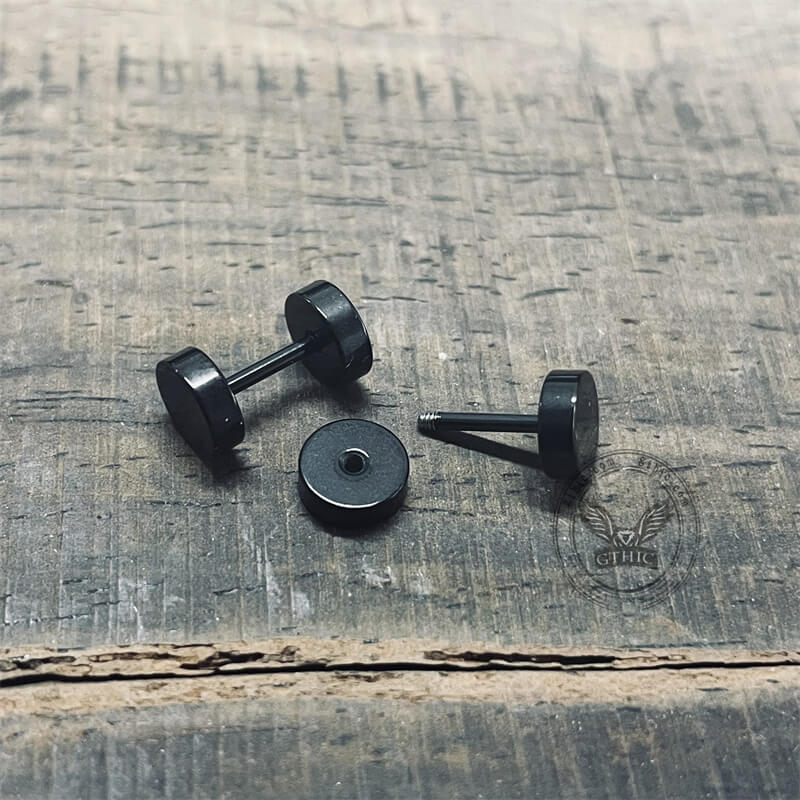 10307-black-minimalist-geometric-stainless-steel-stud-earrings-6.jpg Black Minimalist Geometric Stainless Steel Stud Earrings