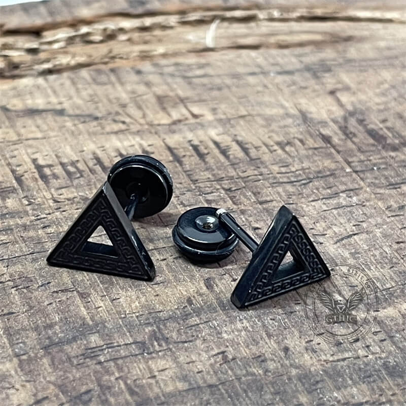 10307-black-minimalist-geometric-stainless-steel-stud-earrings-7.jpg Black Minimalist Geometric Stainless Steel Stud Earrings