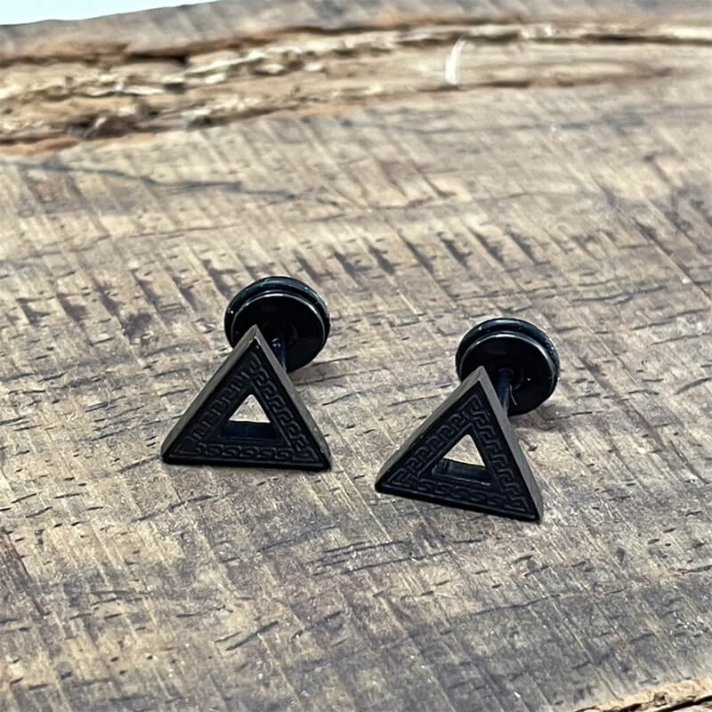 10308-stainless-steel-a-a-pair-stainless-steel-a-a-pair-variation-1.jpg Black Minimalist Geometric Stainless Steel Stud Earrings