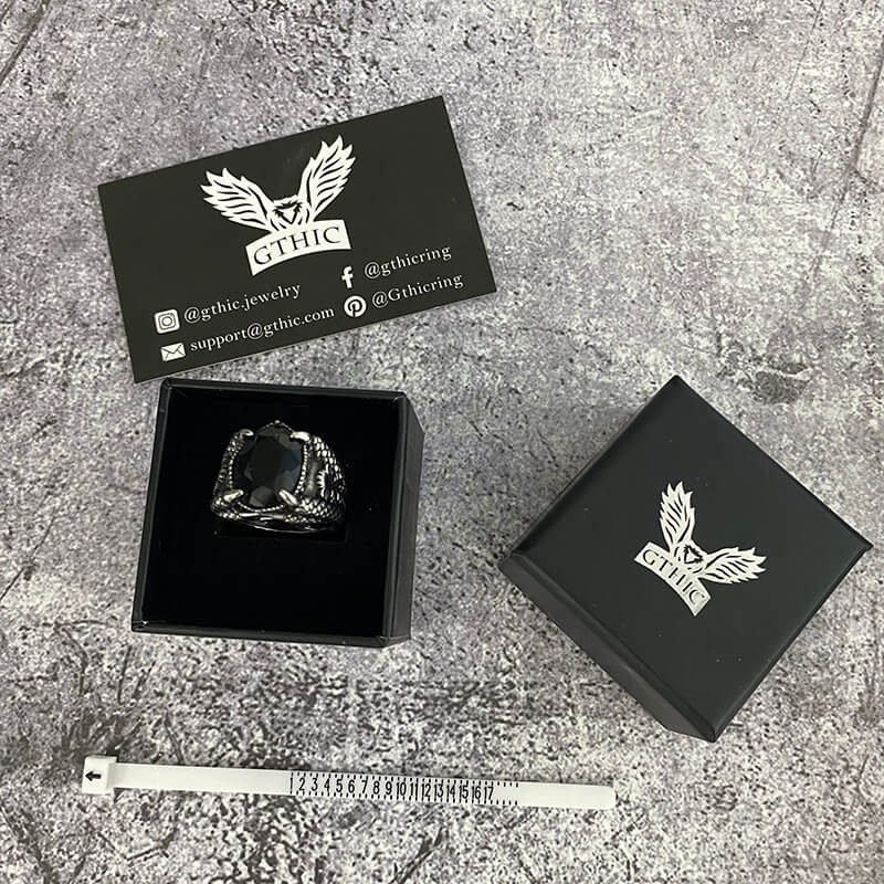10496-dragon-claw-gem-stainless-steel-ring-11.jpg Dragon Claw Gem Stainless Steel Ring
