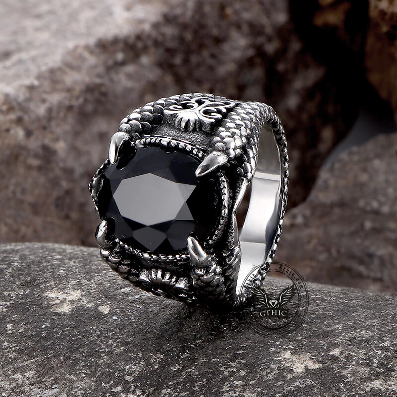 10496-dragon-claw-gem-stainless-steel-ring-6.webp Dragon Claw Gem Stainless Steel Ring