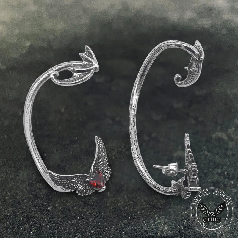 10616-heart-shape-zircon-devil-wings-stainless-steel-ear-cuff-earrings-9.jpg Heart Shape Zircon Devil Wings Stainless Steel Ear Cuff Earrings