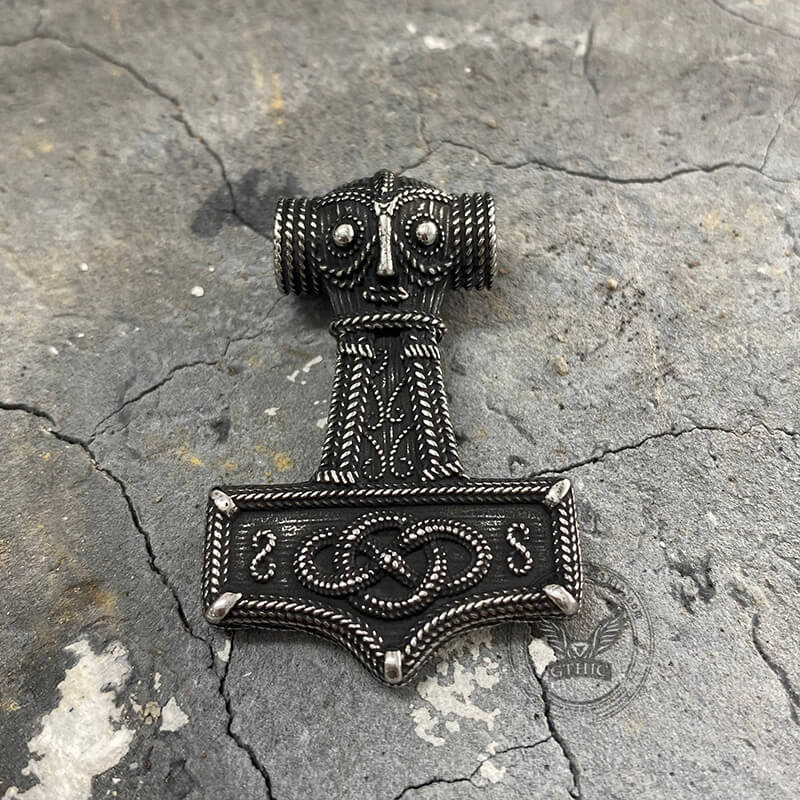 10642-celtic-knot-thor-s-hammer-stainless-steel-pendant-6.jpg Celtic Knot Thor’s Hammer Stainless Steel Pendant