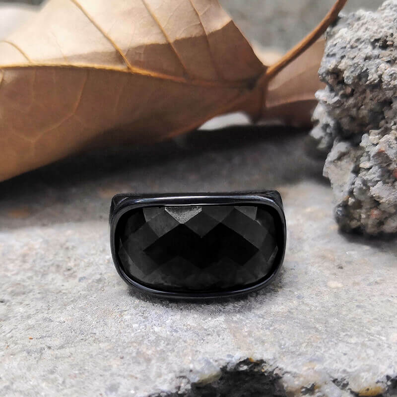10643-gem-set-stainless-steel-minimalism-ring-16.jpg Gem Set Stainless Steel Minimalism Ring