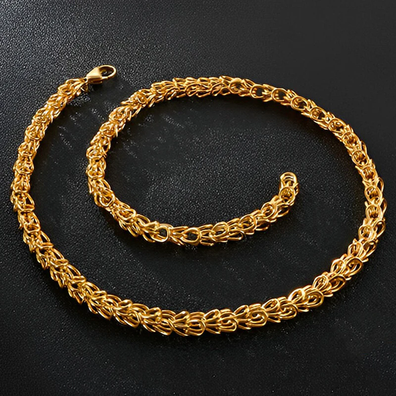 10743-crown-chain-stainless-steel-necklace-1.webp Crown Chain Stainless Steel Necklace