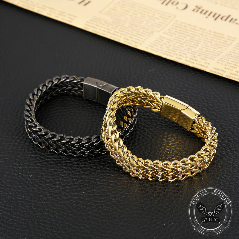 10810-double-layer-braided-keel-stainless-steel-bracelet-10.webp Double Layer Braided Keel Stainless Steel Bracelet