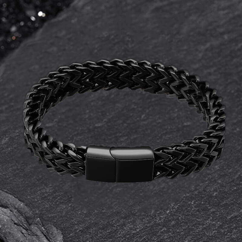 10810-double-layer-braided-keel-stainless-steel-bracelet-5.jpg Double Layer Braided Keel Stainless Steel Bracelet