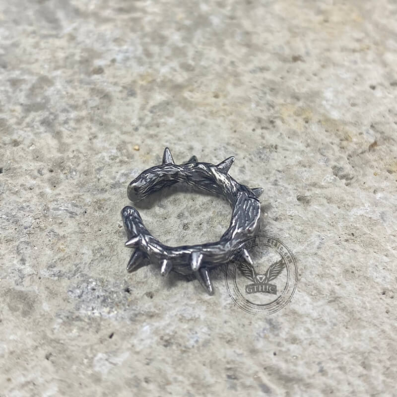 10832-vintage-thorns-stainless-steel-ear-clips-5.jpg Vintage Thorns Stainless Steel Ear Clips