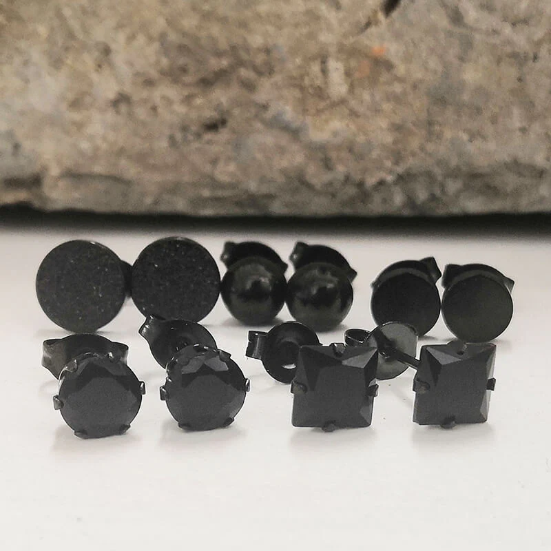 10874-simple-black-stone-stainless-steel-stud-earrings-1.webp Simple Black Stone Stainless Steel Stud Earrings