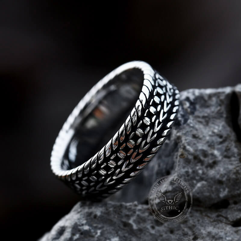 10920-minimalist-braided-stainless-steel-band-ring-3.jpg Minimalist Braided Stainless Steel Band Ring