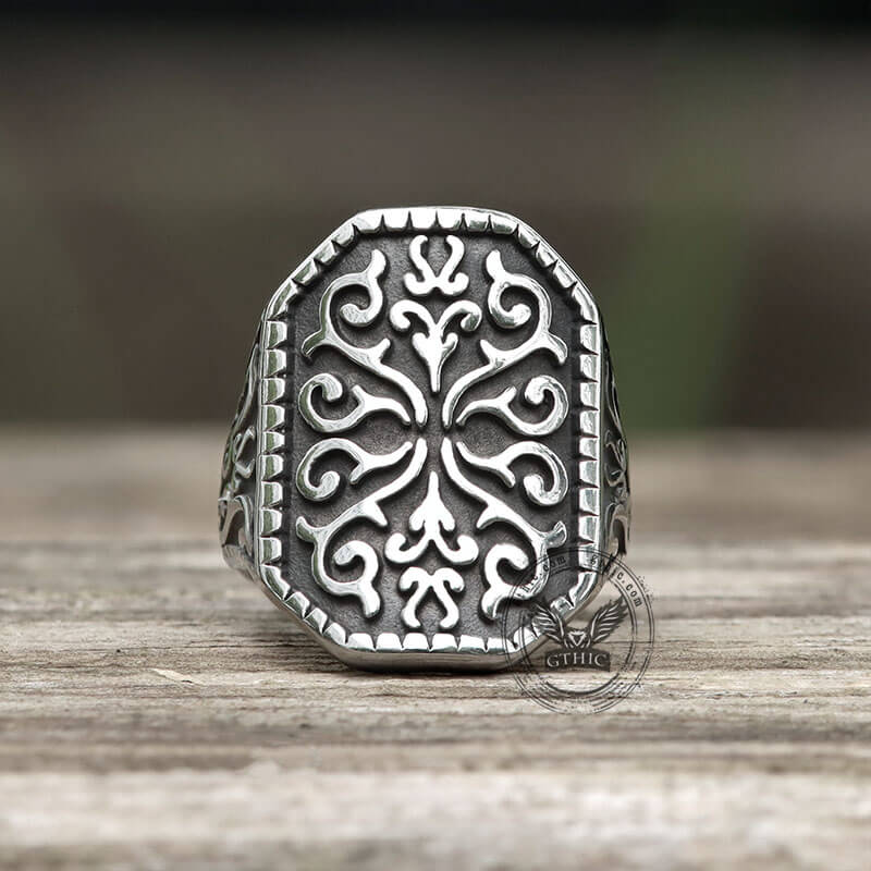 10936-gothic-pattern-stainless-steel-ring-3.jpg Gothic Pattern Stainless Steel Ring