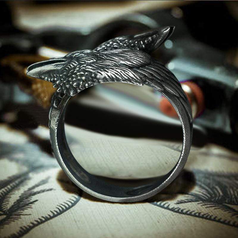 1102-odin-ravens-huginn-and-munin-sterling-silver-viking-ring-6.jpg Odin Ravens Huginn and Munin Sterling Silver Viking Ring