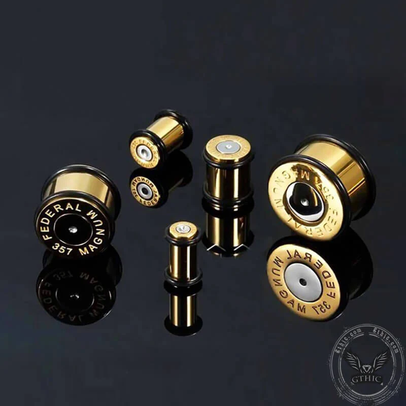 Minimalism Round Stainless Steel Ear Gauge