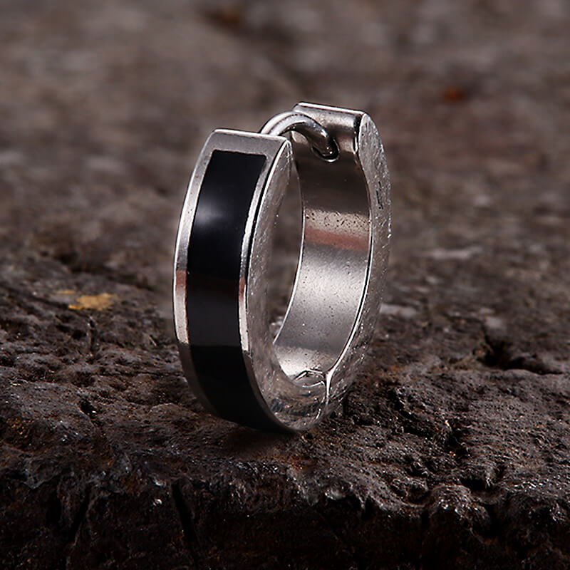 11207-viking-runes-stainless-steel-huggie-earrings-12.jpg Viking Runes Stainless Steel Huggie Earrings