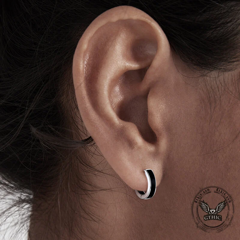 11207-viking-runes-stainless-steel-huggie-earrings-2.webp Viking Runes Stainless Steel Huggie Earrings