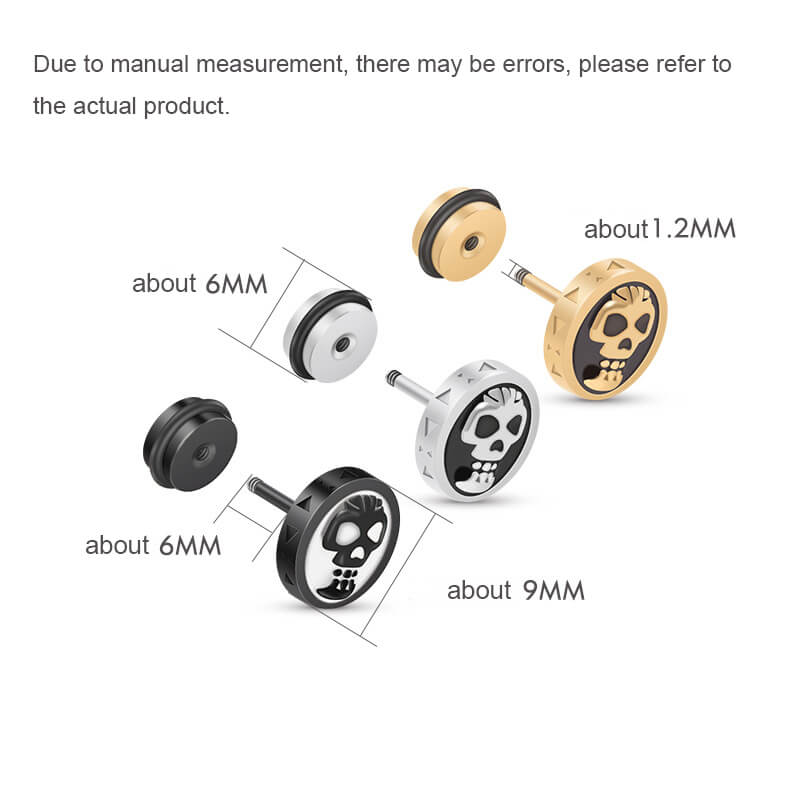 11317-round-skull-stainless-steel-stud-earrings-9.jpg Round Skull Stainless Steel Stud Earrings