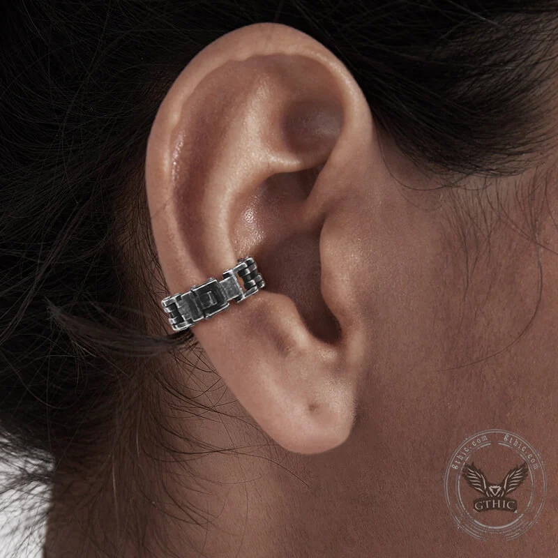11345-chain-design-stainless-steel-ear-cuffs-2.webp Chain Design Stainless Steel Ear Cuffs