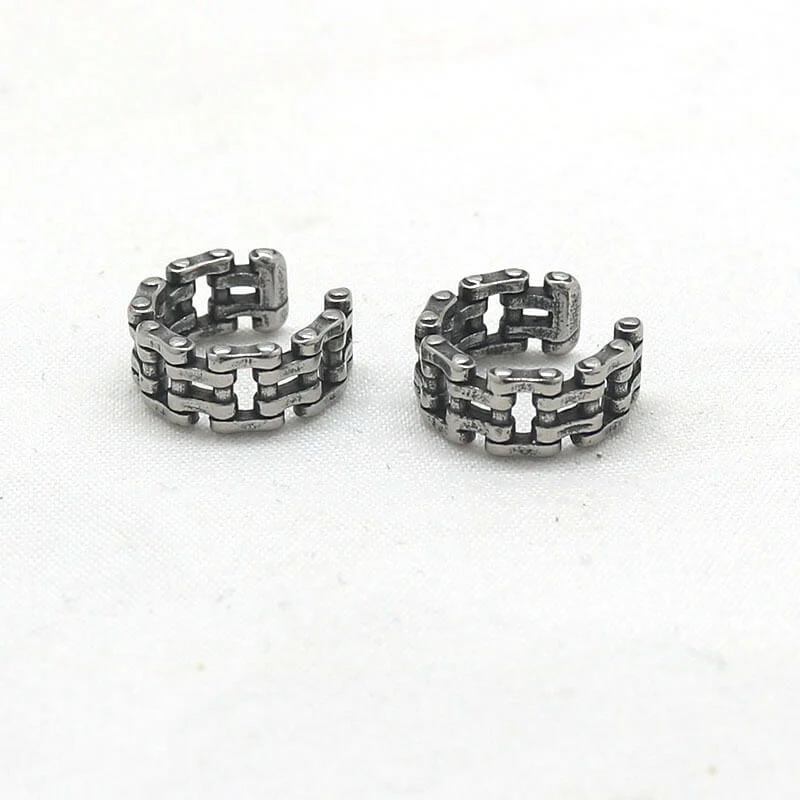 11345-chain-design-stainless-steel-ear-cuffs-6.webp Chain Design Stainless Steel Ear Cuffs