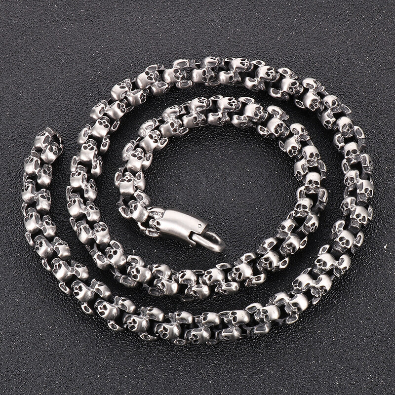 11348-heavy-skull-link-chain-stainless-steel-necklace-4.jpg Heavy Skull Link Chain Stainless Steel Necklace