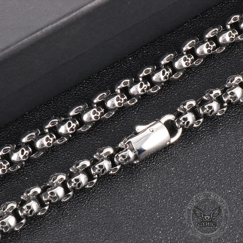 11348-heavy-skull-link-chain-stainless-steel-necklace-8.jpg Heavy Skull Link Chain Stainless Steel Necklace
