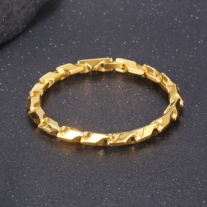 11374-gold-21-cm-gold-21-cm-variation-1.jpg Mechanical Dragon Bone Chain Stainless Steel Bracelet