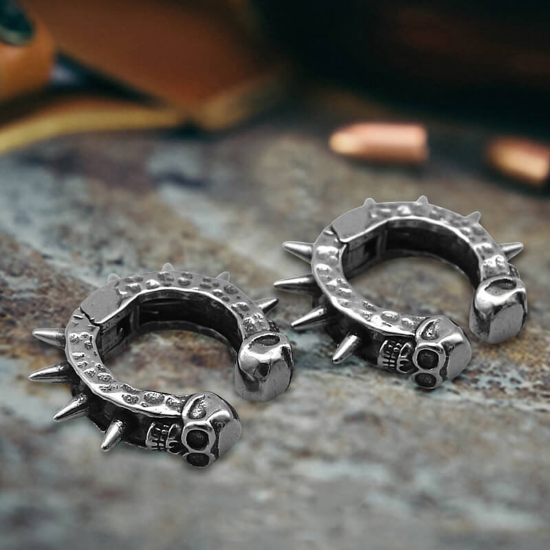 11381-punk-rivets-stainless-steel-skull-ear-cuffs-3.jpg Punk Rivets Stainless Steel Skull Ear Cuffs