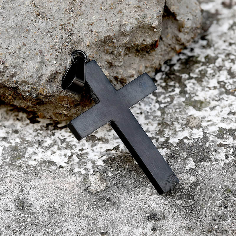 11431-cross-prayer-stainless-steel-pendant-9.jpg Cross Prayer Stainless Steel Pendant