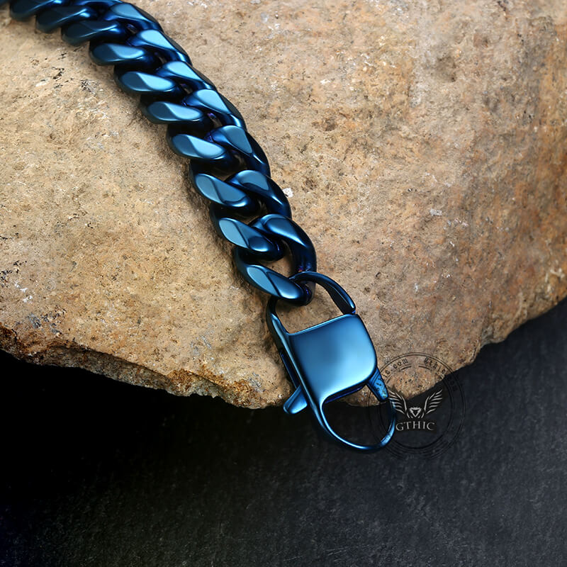 11580-solid-color-cuban-link-chain-stainless-steel-bracelet-9.jpg Solid Color Cuban Link Chain Stainless Steel Bracelet