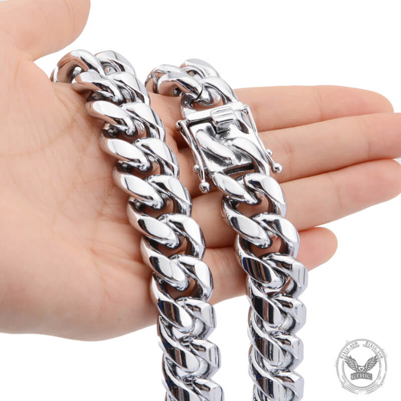 11648-silver-color-thick-cuban-chain-stainless-steel-necklace-2.jpg Silver Color Thick Cuban Chain Stainless Steel Necklace