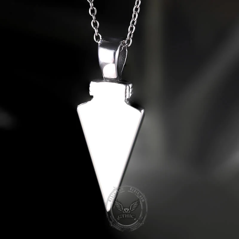 Viking Spear Head Stainless Steel Pendant