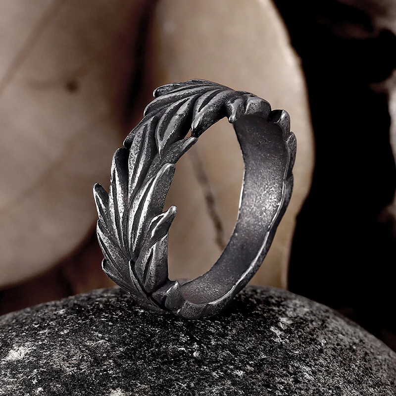 11842-vintage-wheat-ear-stainless-steel-ring-1.webp Vintage Wheat Ear Stainless Steel Ring