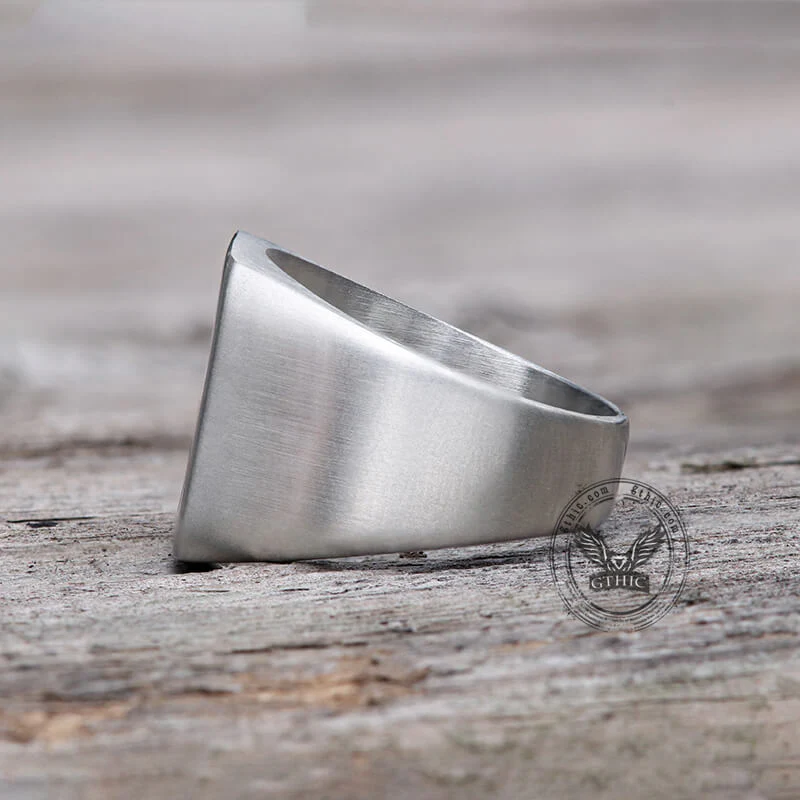 St. Benedict Cross Stainless Steel Christian Ring