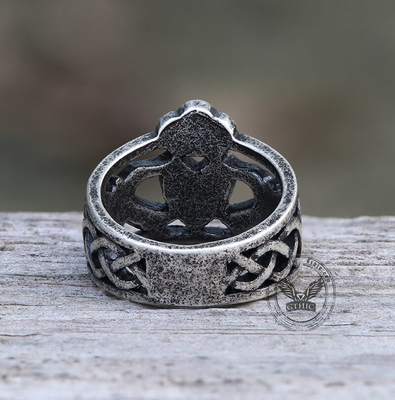 11911-irish-claddagh-stainless-steel-wedding-ring-9.jpg Irish Claddagh Stainless Steel Wedding Ring
