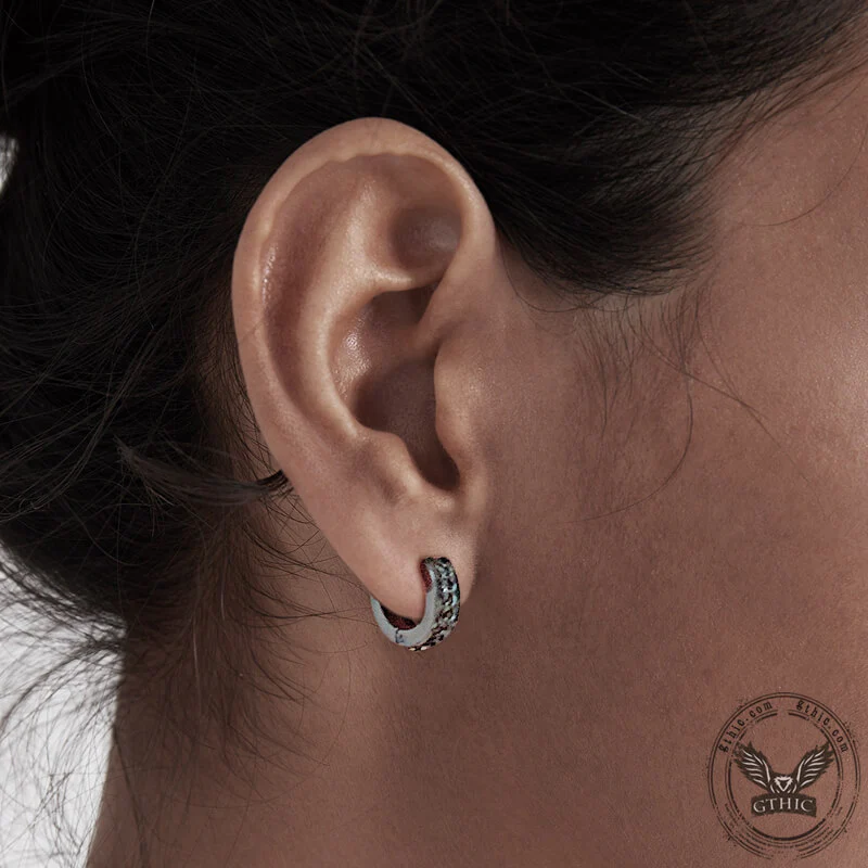 11937-simple-chain-design-stainless-steel-hoop-earrings-3.webp Simple Chain Design Stainless Steel Hoop Earrings