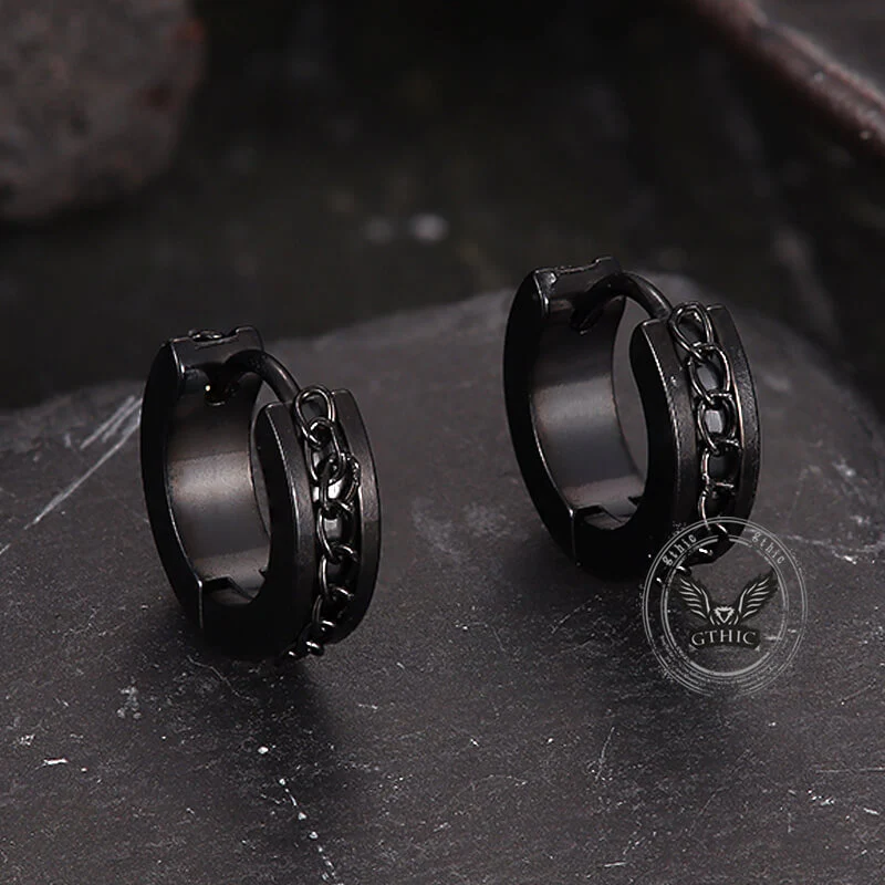 11937-simple-chain-design-stainless-steel-hoop-earrings-4.webp Simple Chain Design Stainless Steel Hoop Earrings