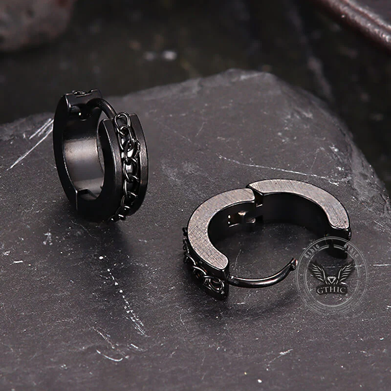11937-simple-chain-design-stainless-steel-hoop-earrings-5.webp Simple Chain Design Stainless Steel Hoop Earrings
