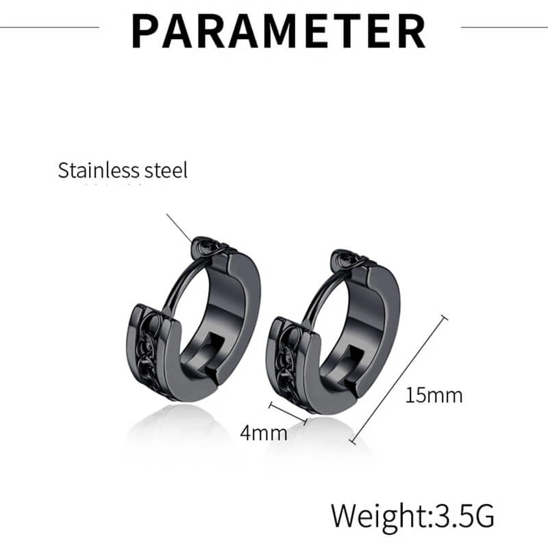 11937-simple-chain-design-stainless-steel-hoop-earrings-8.webp Simple Chain Design Stainless Steel Hoop Earrings