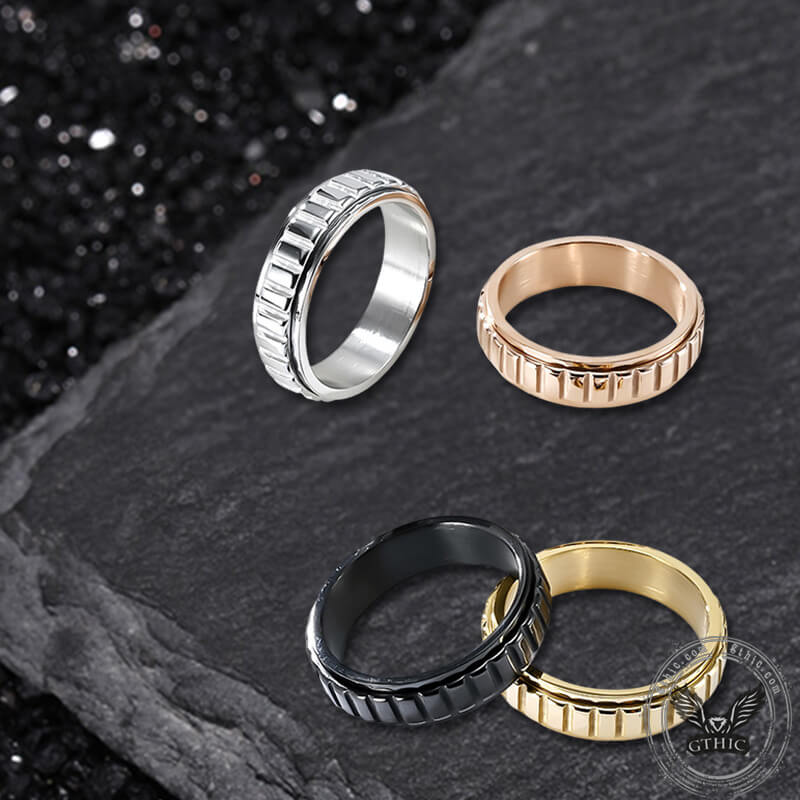 12111-simple-gear-stainless-steel-spinner-ring-1.jpg Simple Gear Stainless Steel Spinner Ring