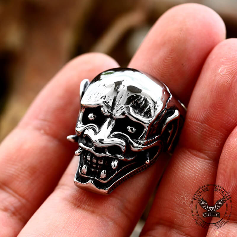 12210-vintage-hannya-oni-stainless-steel-ring-3.jpg Vintage Hannya Oni Stainless Steel Ring