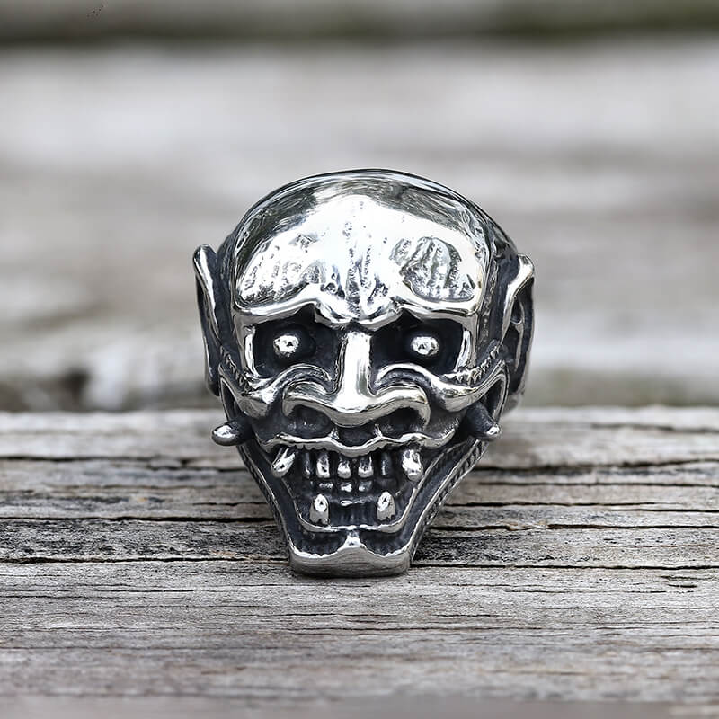12214-stainless-steel-10-stainless-steel-10-variation-1.jpg Vintage Hannya Oni Stainless Steel Ring