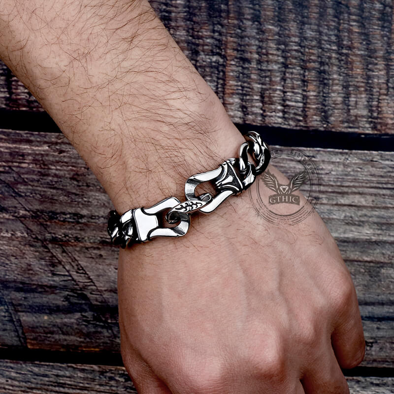 12251-classic-viking-totem-stainless-steel-bracelet-2.jpg Classic Viking Totem Stainless Steel Bracelet