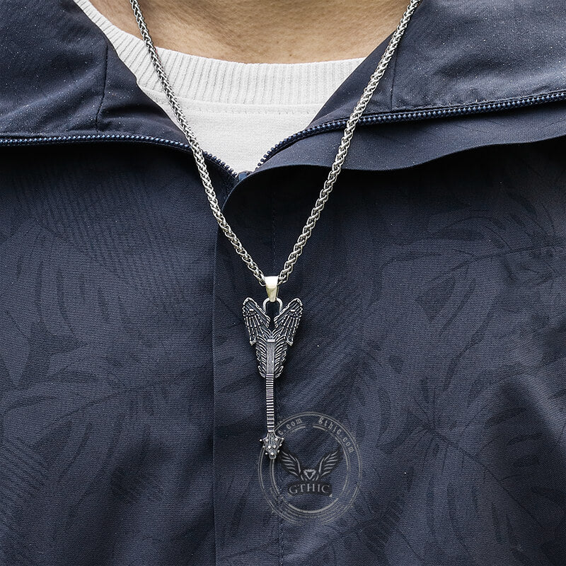 12469-vintage-rock-guitar-stainless-steel-pendant-2.jpg Vintage Rock Guitar Stainless Steel Pendant