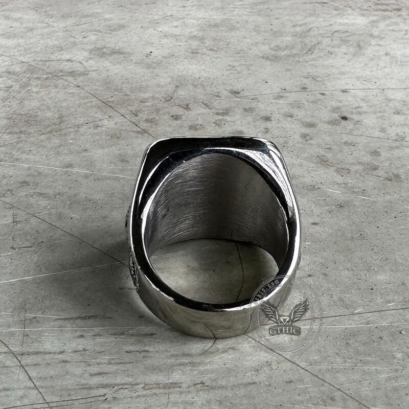 12635-vintage-grim-reaper-skull-stainless-steel-square-ring-5.jpg Vintage Grim Reaper Skull Stainless Steel Square Ring
