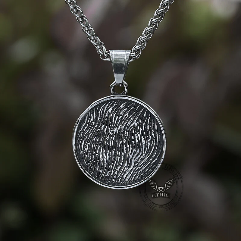 Viking Yggdrasil Tree of Life Stainless Steel Pendant