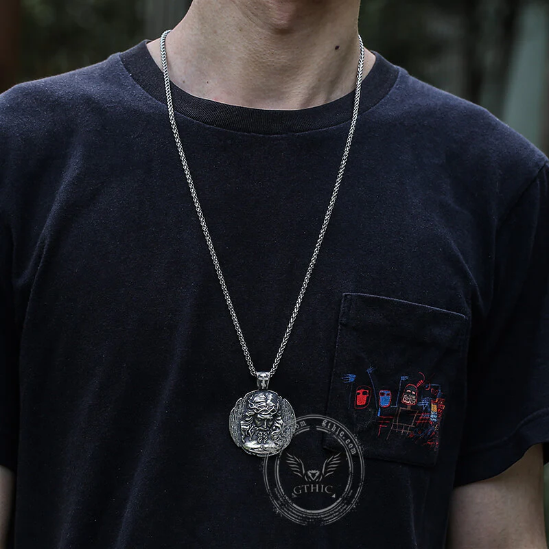 Crown of Thorns Jesus Stainless Steel Pendant